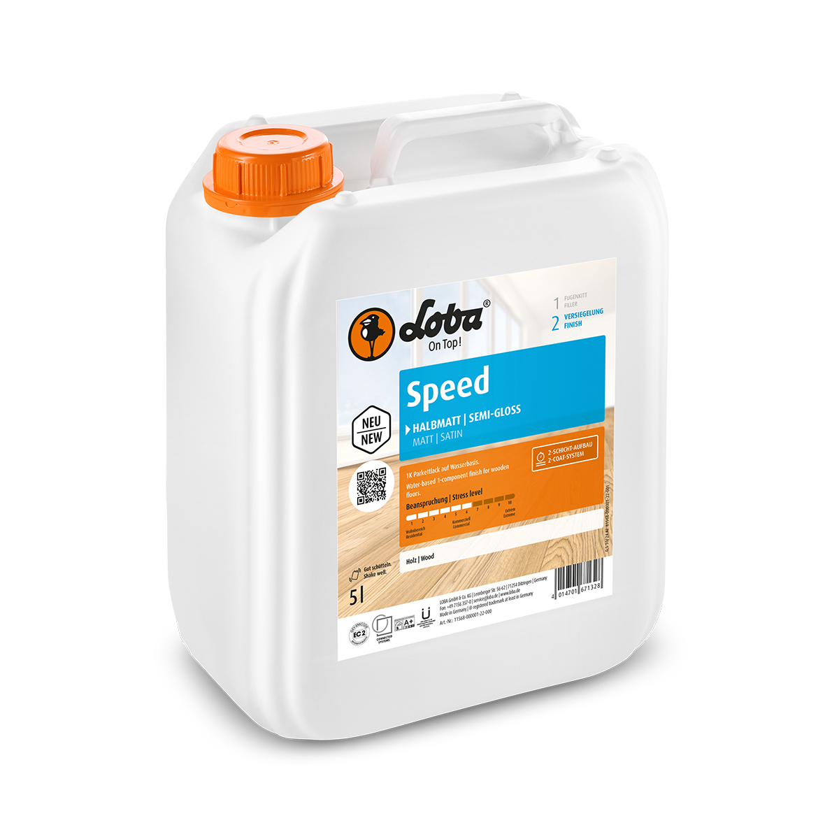 LOBA Speed Halfmat 5 L