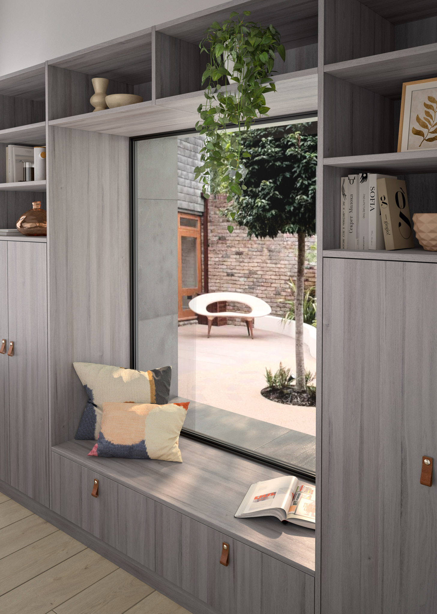 Finsa Gemelamineerd Superpan 262B Versalles Gris Blues 2850X2100X18MM