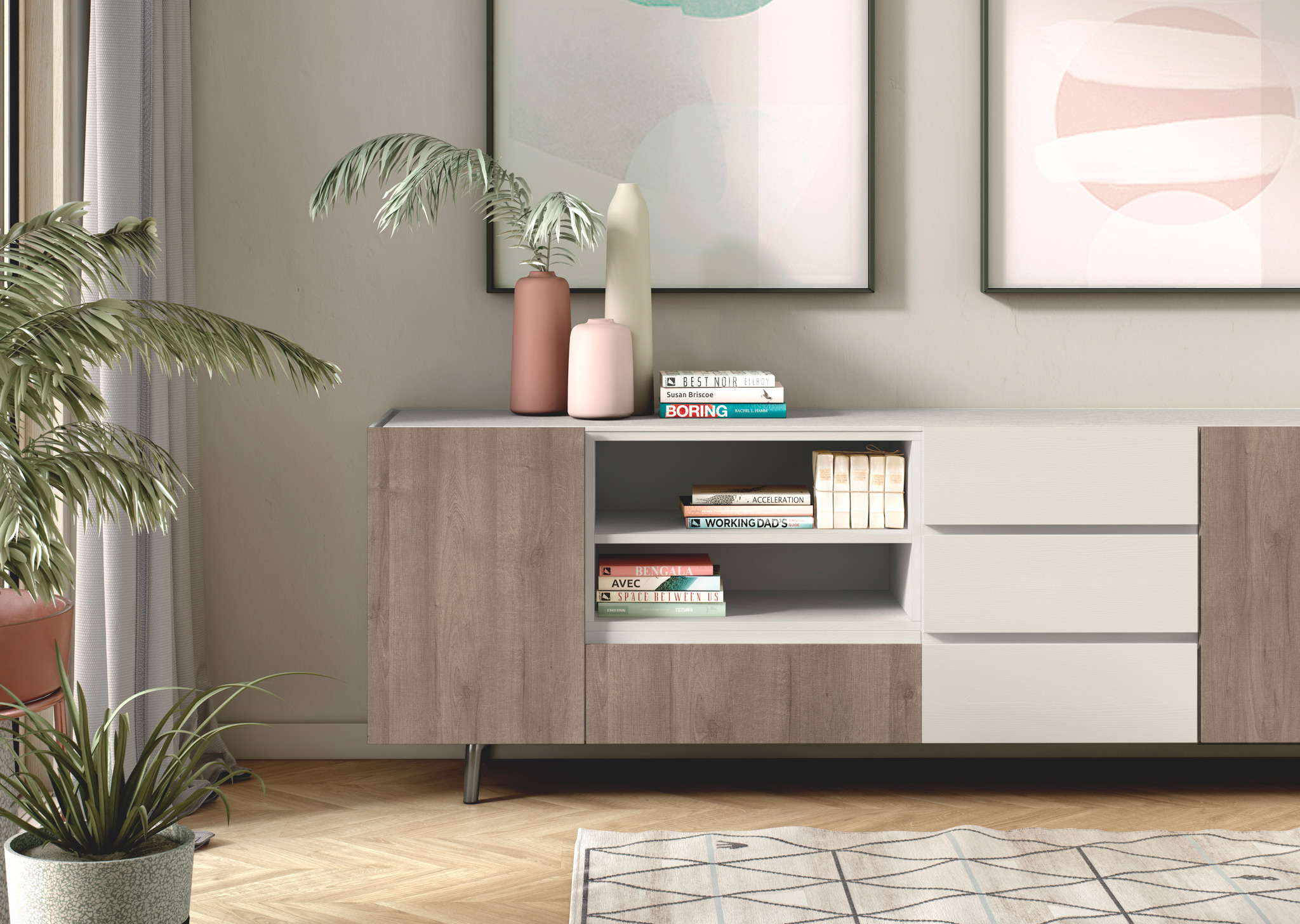 Finsa Gemelamineerd Superpan 78E White Sr209 Blues 2850X2100X18MM