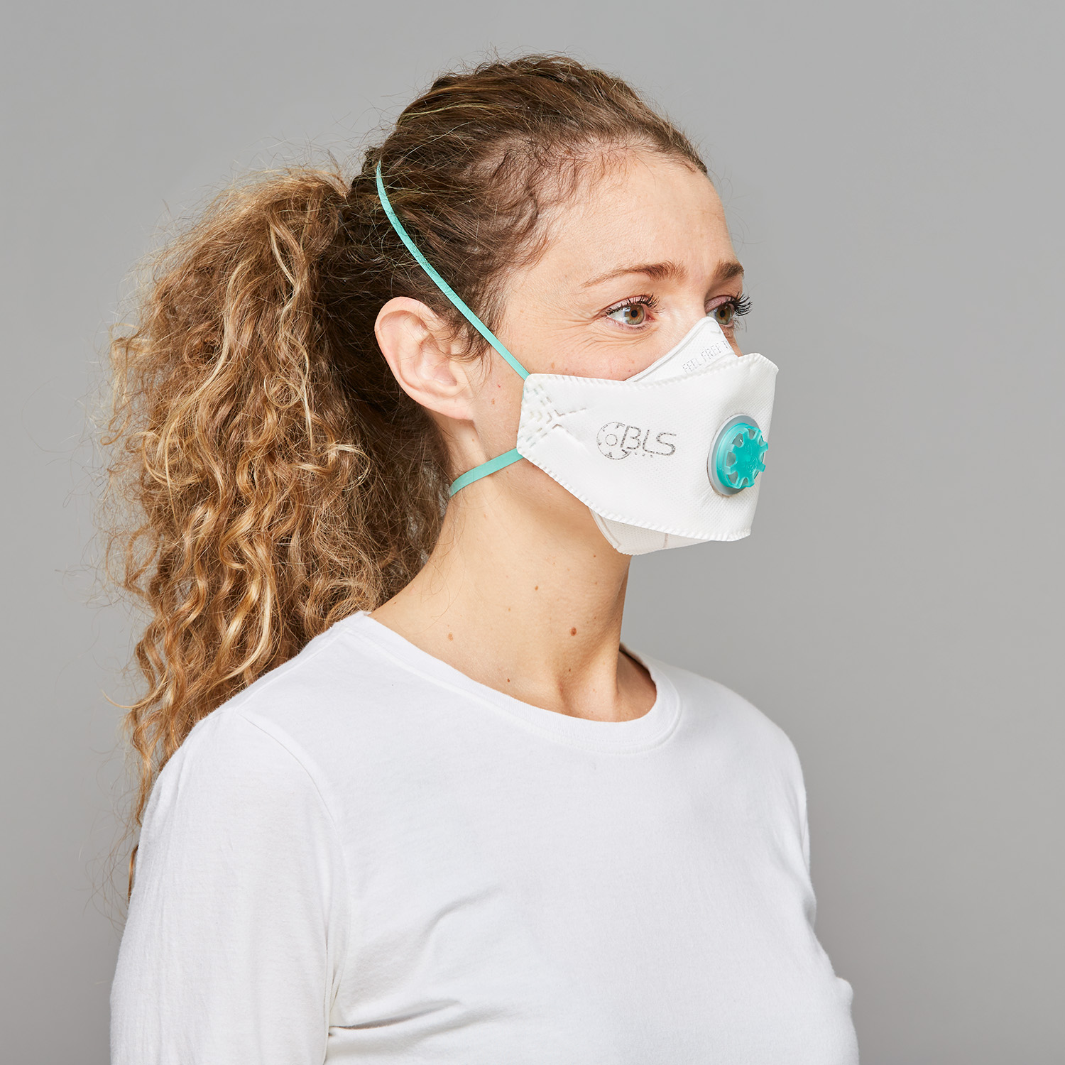 Stofmasker vouw met ventiel BLS680Next FFP2 NR D maat M/L Doos à 260 ST