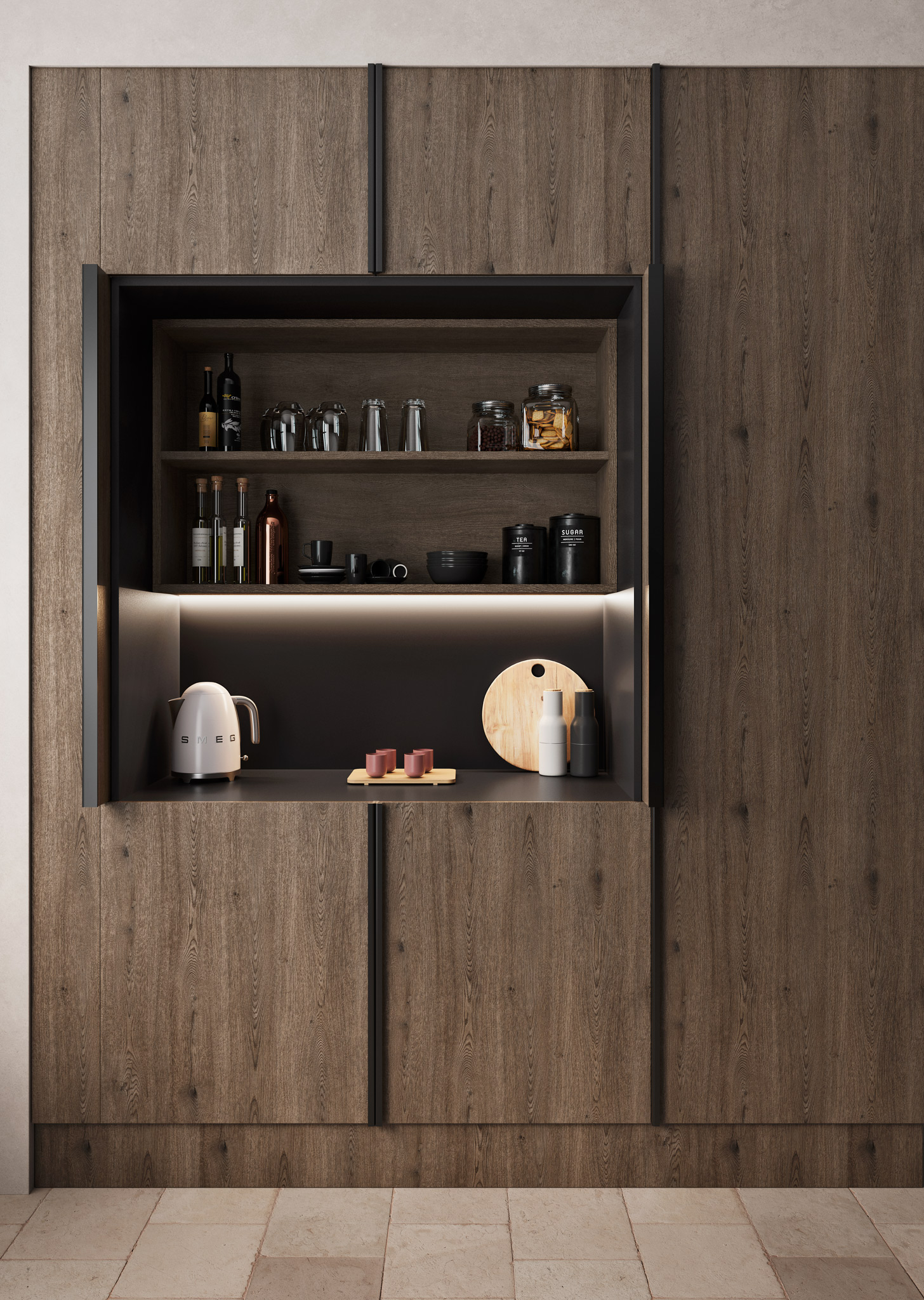 Finsa HPL 359B Roble Azimut Blues 2800X2050X0,7MM