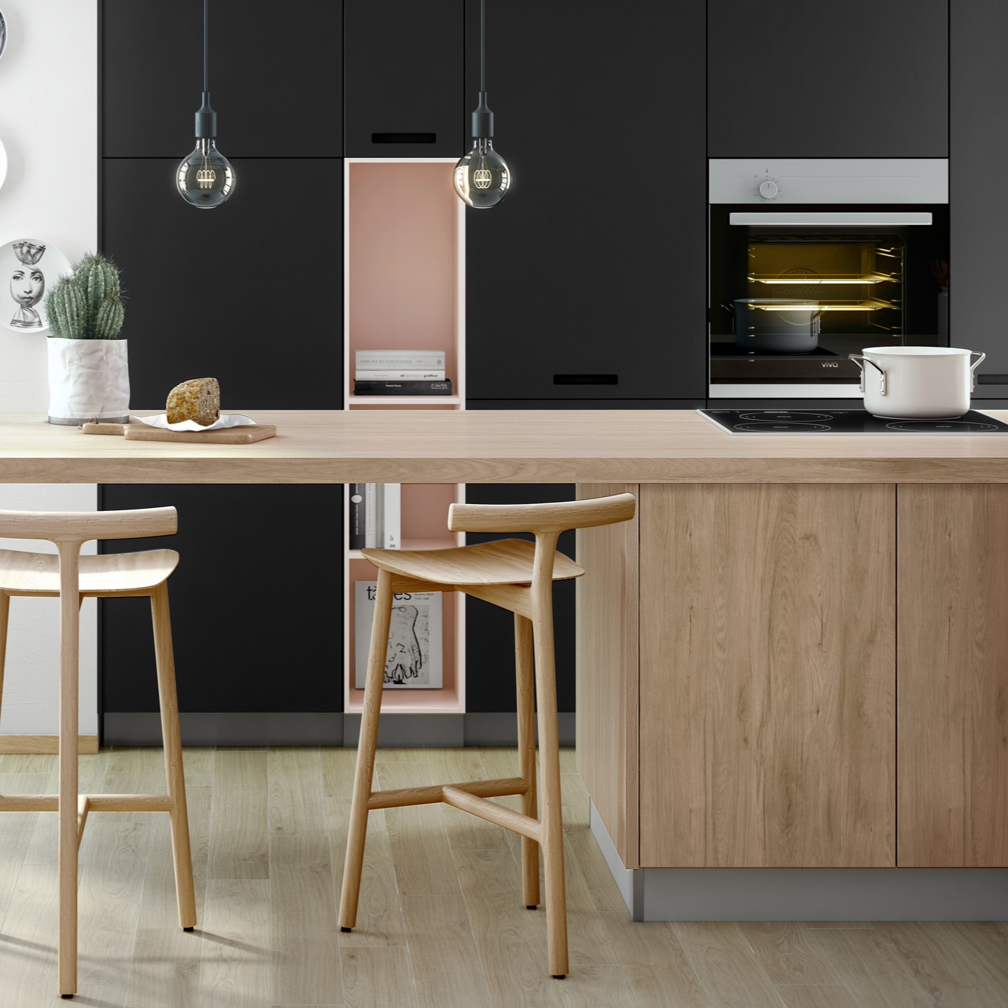 Finsa Superpan Negro Technical Matt Rugzijde CPL Negro Soft III 2850X1220X19MM