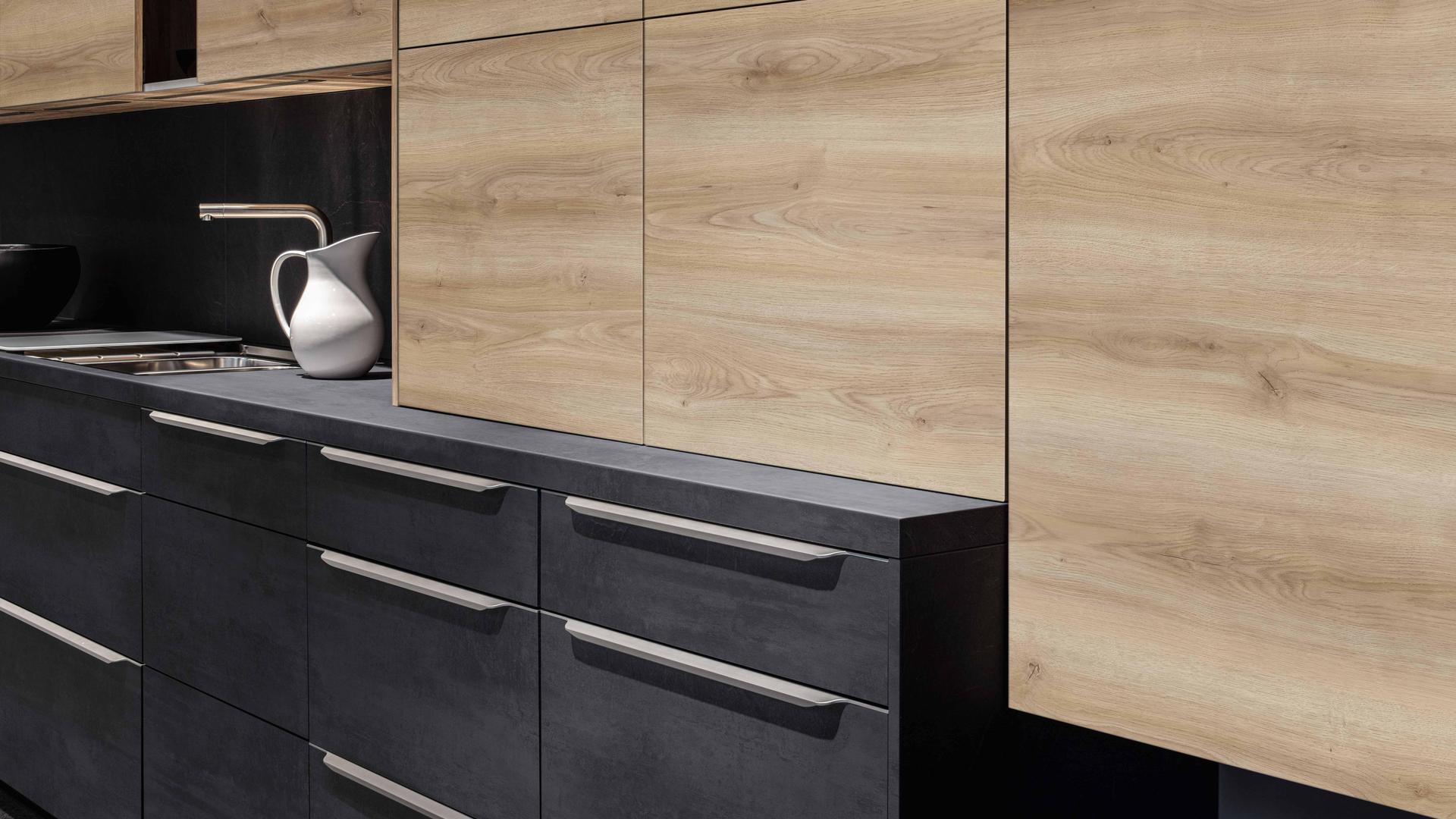 ABS Kantenband Kaindl K2241 Eiken Cordoba Crema AN, Structuur W-88, 23X0,8MM