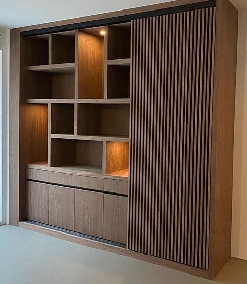 Kaindl MDF Gefineerd Amerikaans Noten Dosse/Half Dosse A/B 2800X2070X19MM