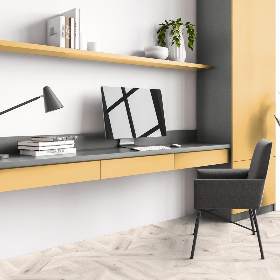 Kaindl Gemelamineerd MDF 2171 OF / Rugzijde MN Muisgrijs 2800X2070X19MM