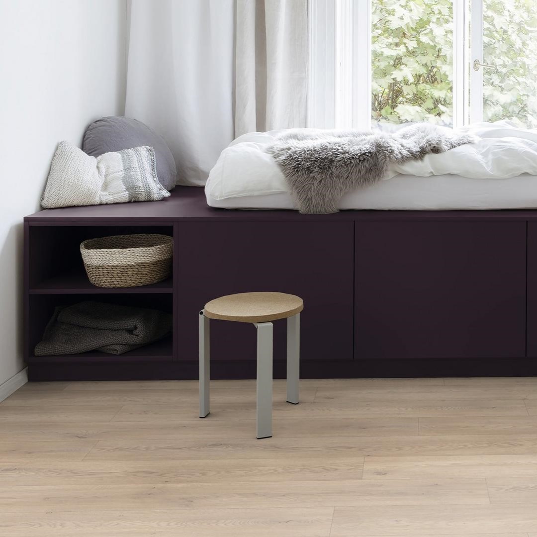 ABS Kantenband Kaindl 22869 Arosa Violett MN, Structuur W-86 23x0 8mm Rol à 150 mtr