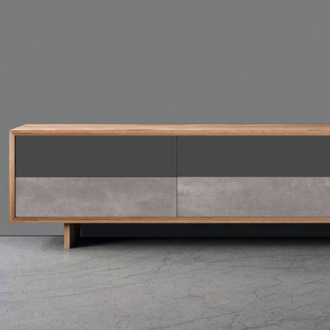 Kaindl Gemelamineerd MDF 2166 OF / Rugzijde MN Basaltgrijs 2800X2070X19MM