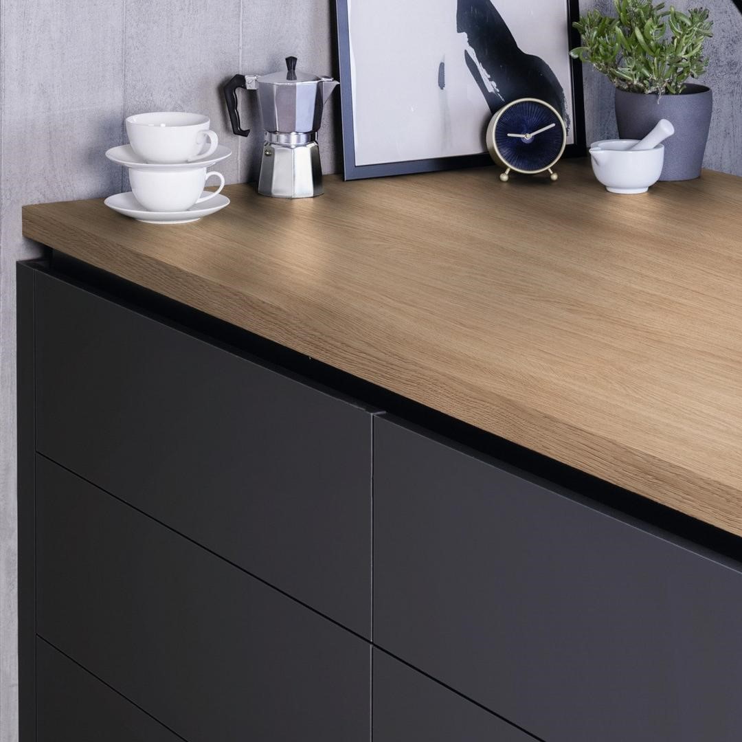 ABS Kantenband Kaindl K2751 Oak Aviva Dew AE/AX, Structuur W-88 23x0 8mm Rol à 150 mtr