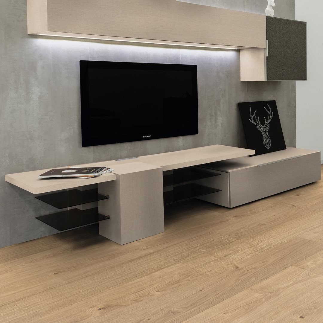 Kaindl gemelamineerd spaanplaat P2 K2823 GT Textile Lino Crema 2800X2070X18MM