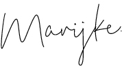 Handtekening Marijke