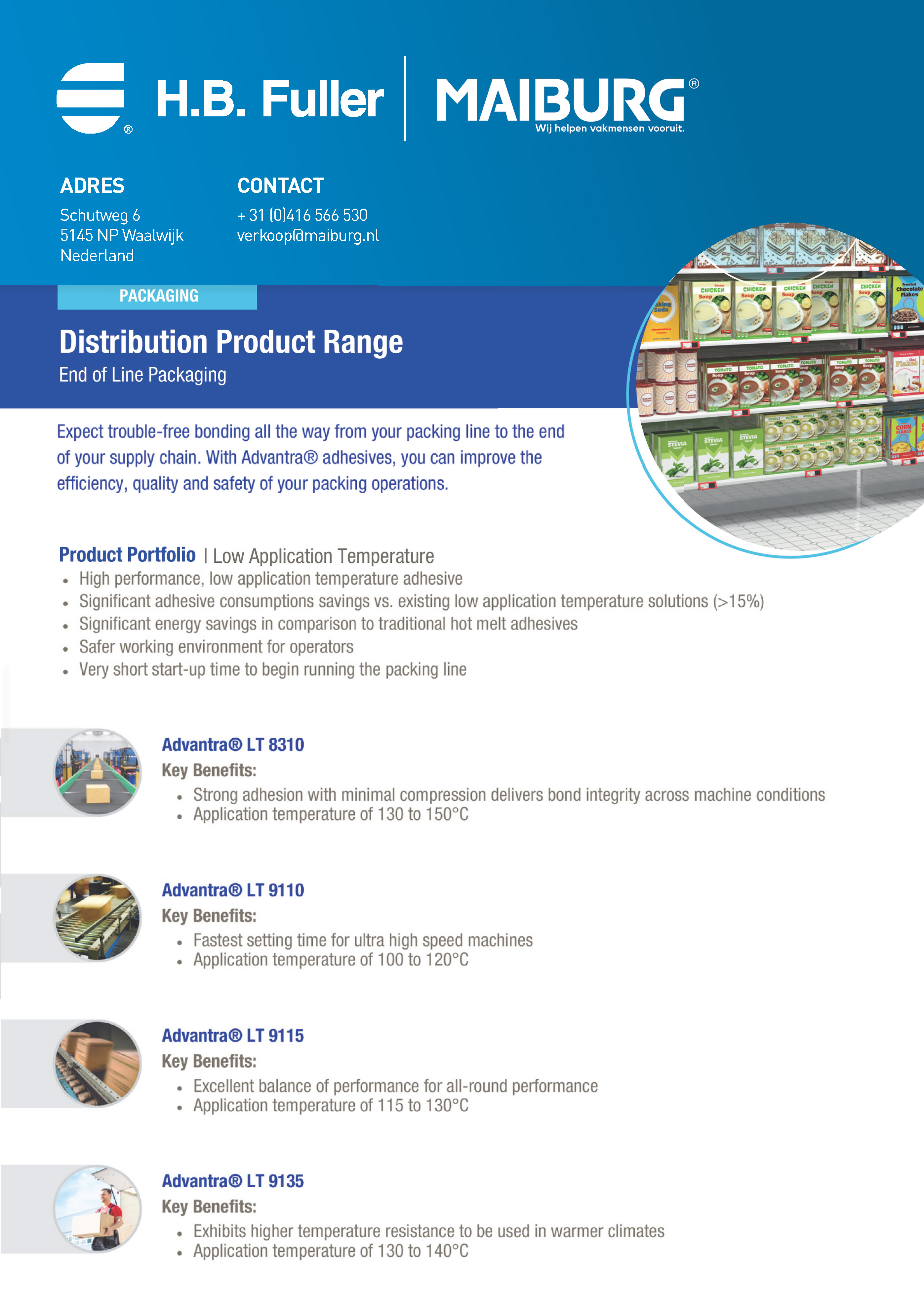 HB Fuller - End of line packaging