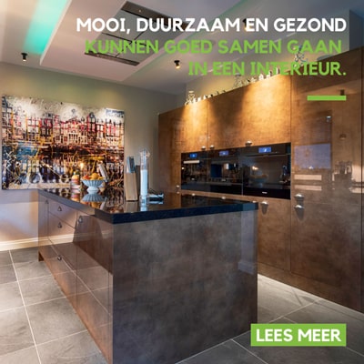 Mooi, duurzaam en gezond kunnen goed samen gaan in een interieur