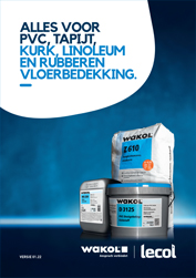 Voorraadprogramma - Alles voor PVC, tapijt, kurk, linoleum en rubberen vloerbedekking